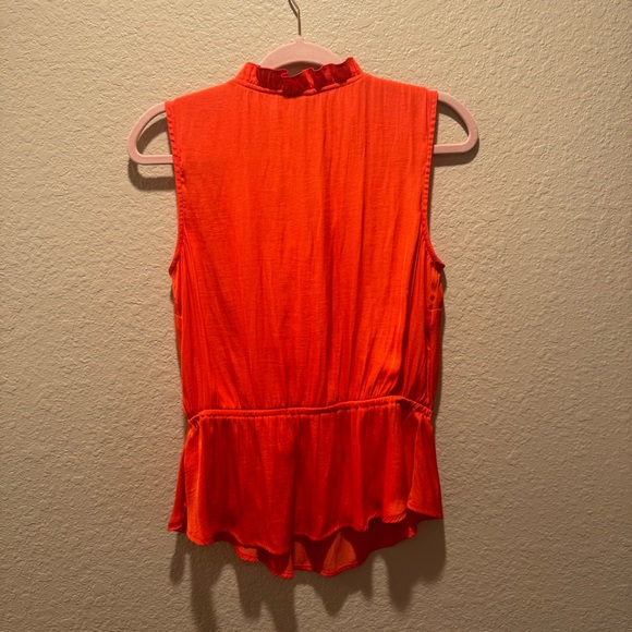 A New Day size M Orange Sleeveless Blouse - Picture 2 of 6